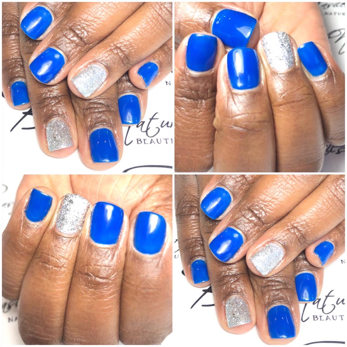 BNNails's tweet photo. BNNails of the Day! Gel polish hands designed to perfection! #winternails#glitternails https://t.co/p9v79Za2d9