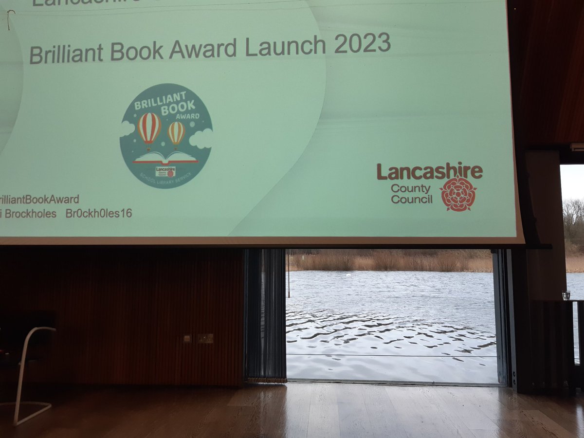 Front row centre for the <a href="/LancashireSLS/">Lancashire School Library Service</a>  #brilliantbookawards launch with <a href="/RobBiddulph/">Rob Biddulph</a> <a href="/visitBrockholes/">Brockholes</a>