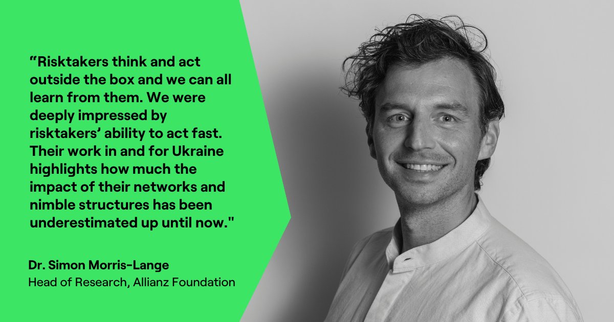 Dr. Simon Morris-Lange, our Head of Research, gave an interview to <a href="/GSBTBerlin/">Give Something Back to Berlin</a> on the first <a href="/allianzfdn/">Allianz Foundation</a> research report “Risktaker Pulse”.  

Simon: "Risktakers think and act outside the box and we can all learn from them."  

Read the full interview:
👉 bit.ly/3CobrdT