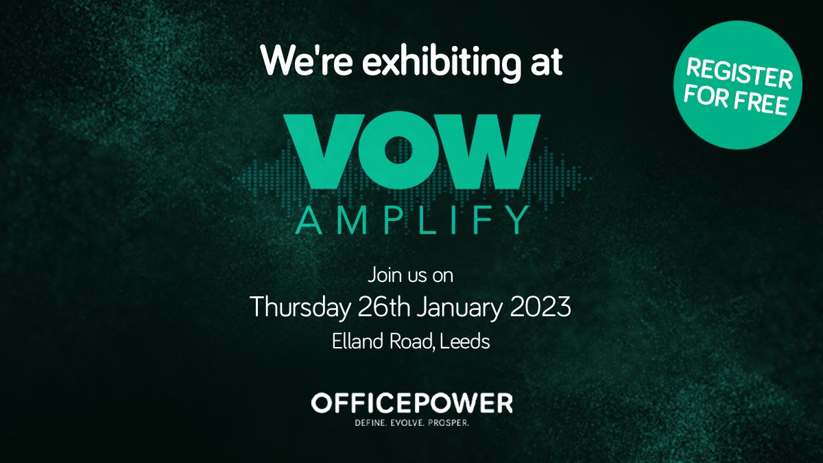 officepowerltd's tweet photo. Today's the last day to register for the VOW Wholesale Amplify Event, so remember to sign up! We're excited to share we'll be exhibiting at the event on Thursday 26th Jan, so make sure to come &amp; say hello to the team

You can register for the event below👇
https://t.co/N2AmjBMXaw https://t.co/QsKcCYzw2n