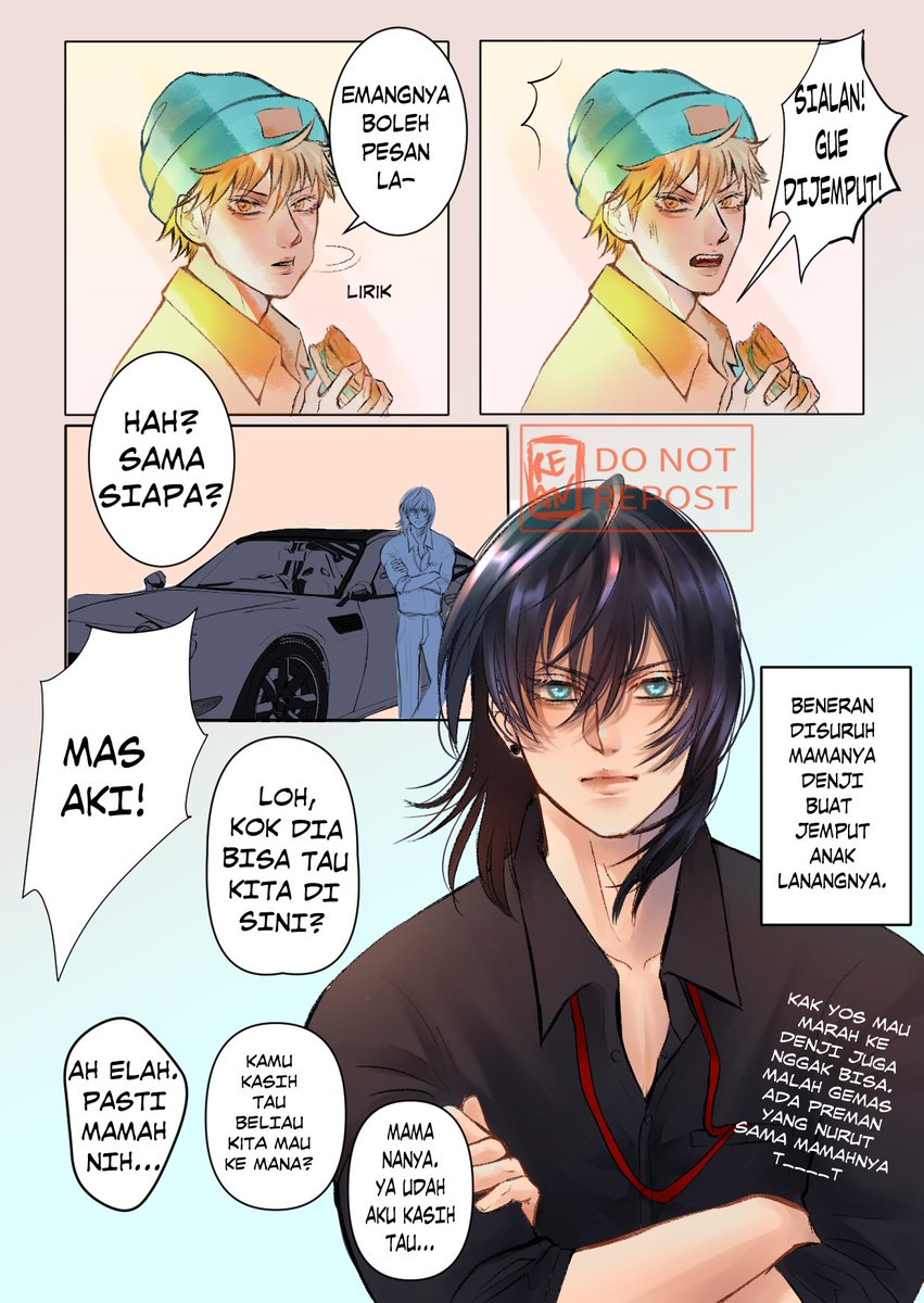 #yoshiden #akiden AU

[EP 6 — Ketua BEM &amp; Preman Kampus]

Date 🥰