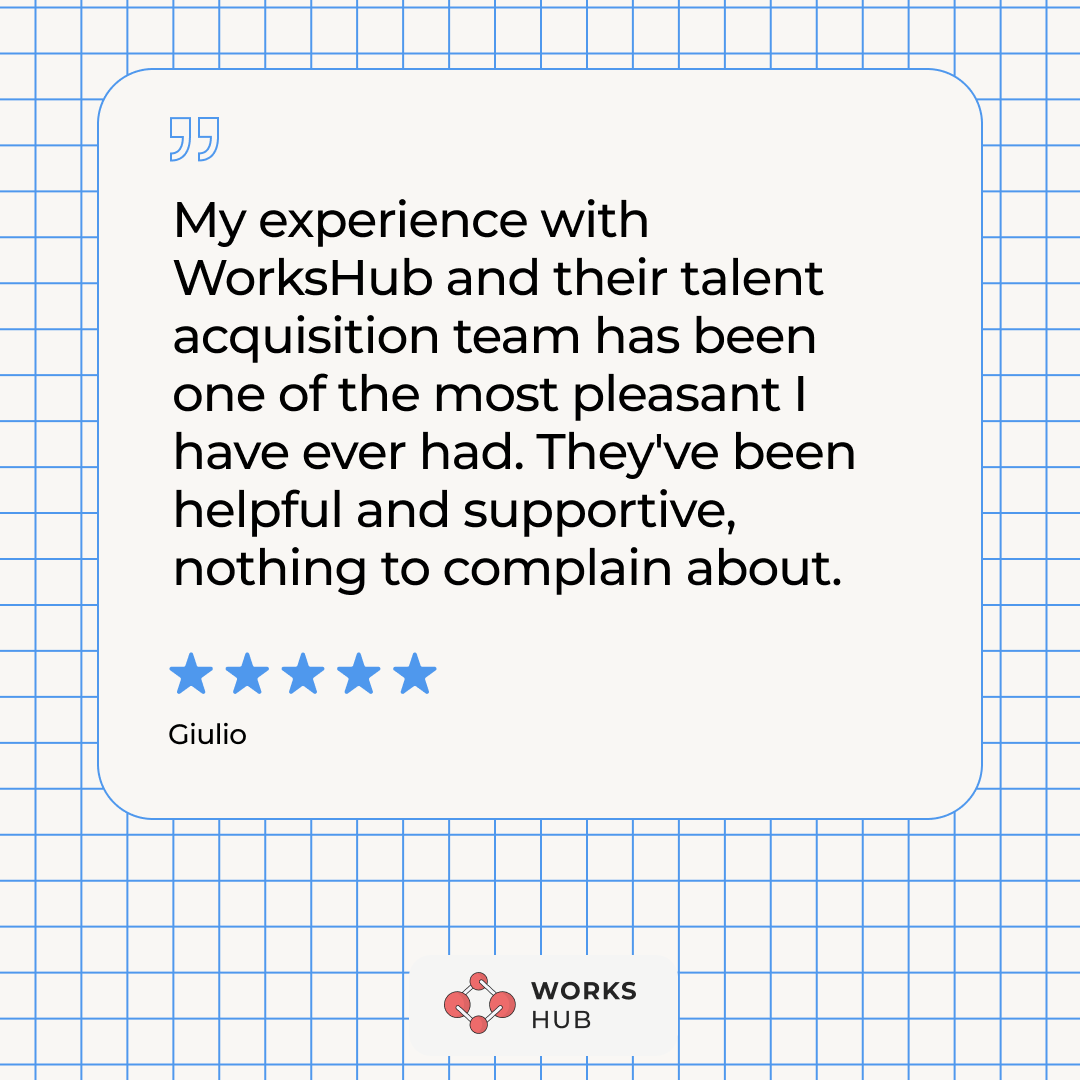 WorksHub tweet media