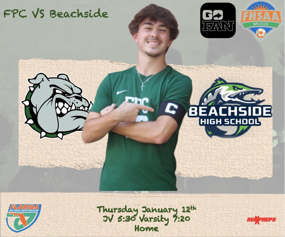 Back at Sal !! 

🆚 Beachside 
🕢  Jv 5:30 Varsity 7:20
📍Home 
🎟️ Tickets on Gofan 

After weeks away the bulldogs are back at home to take on First year school the Beachside Barracudas 

#GoBulldogs | #BulldogPride