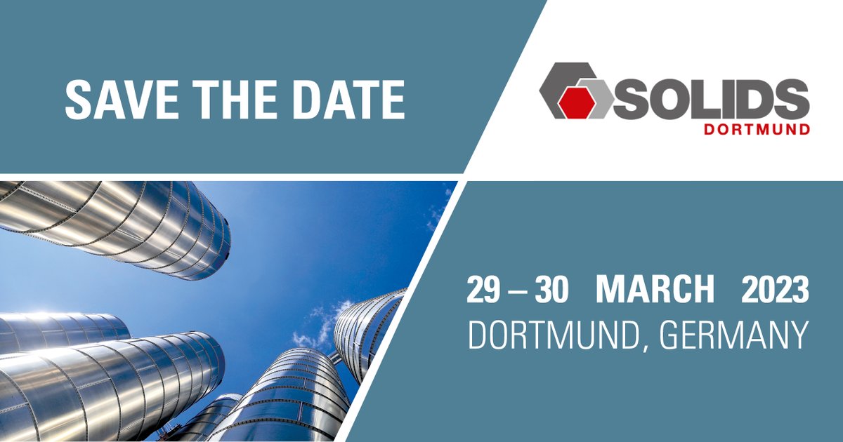MTI_Mixer's tweet photo. Besuchen Sie uns auf der #SOLIDS2023 in Dortmund und lassen Sie uns über #Schüttguthandling, #Mischtechnik, #Silos und #Komponenten sprechen.

📅 29. bis 30. März 2023 @SO_RE_PV_Dtmd 
📍 #ZeppelinSystems, Stand C19, Halle 4
🌐 Kostenloses Tagesticket: https://t.co/z4ZKnP3Xtp https://t.co/vrNIRiH9GD