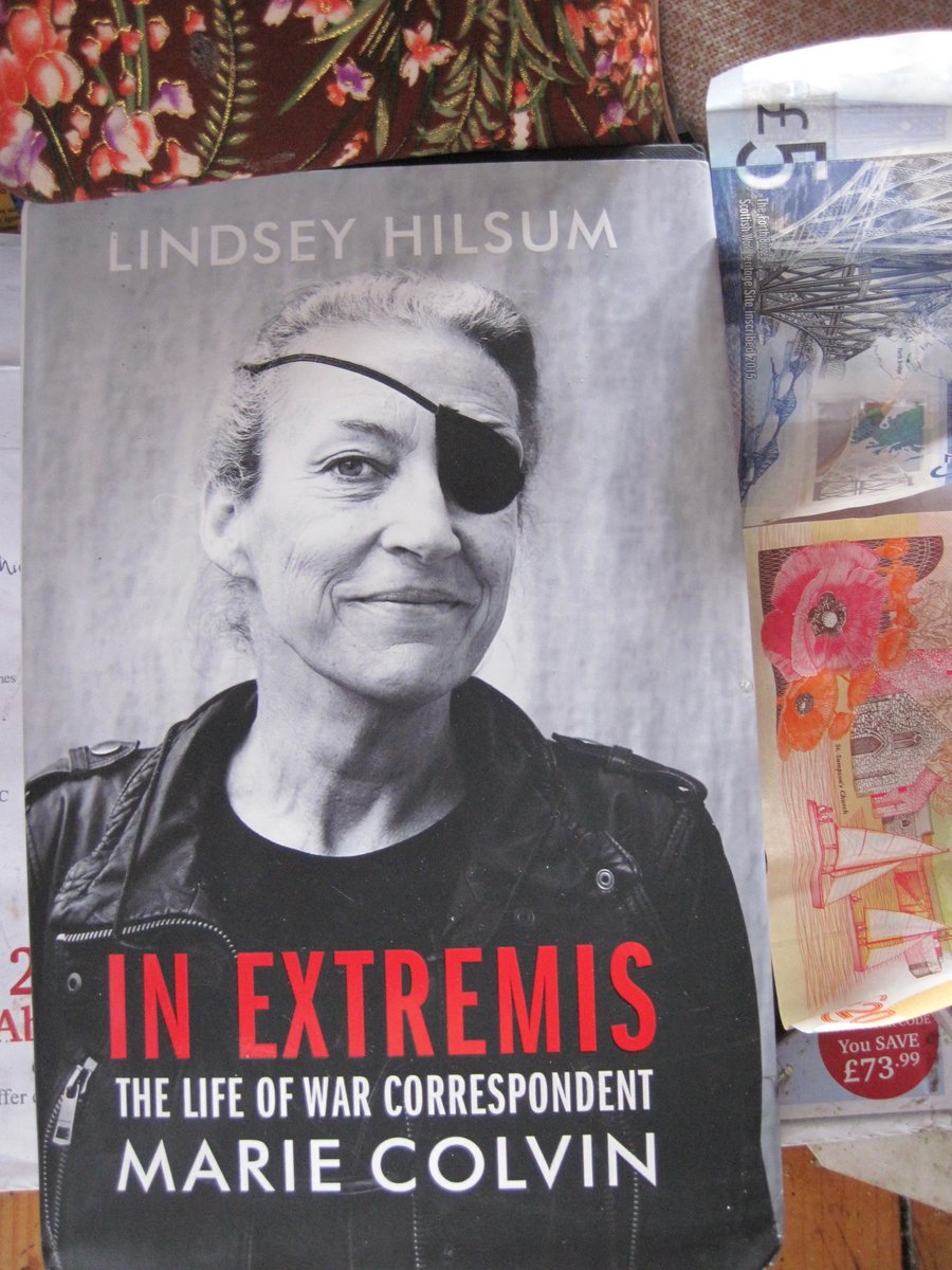 The great Marie Colvin would have been 67 today. Read In Extremis by @lindseyhilsum and watch Under the Wire by @reflextv