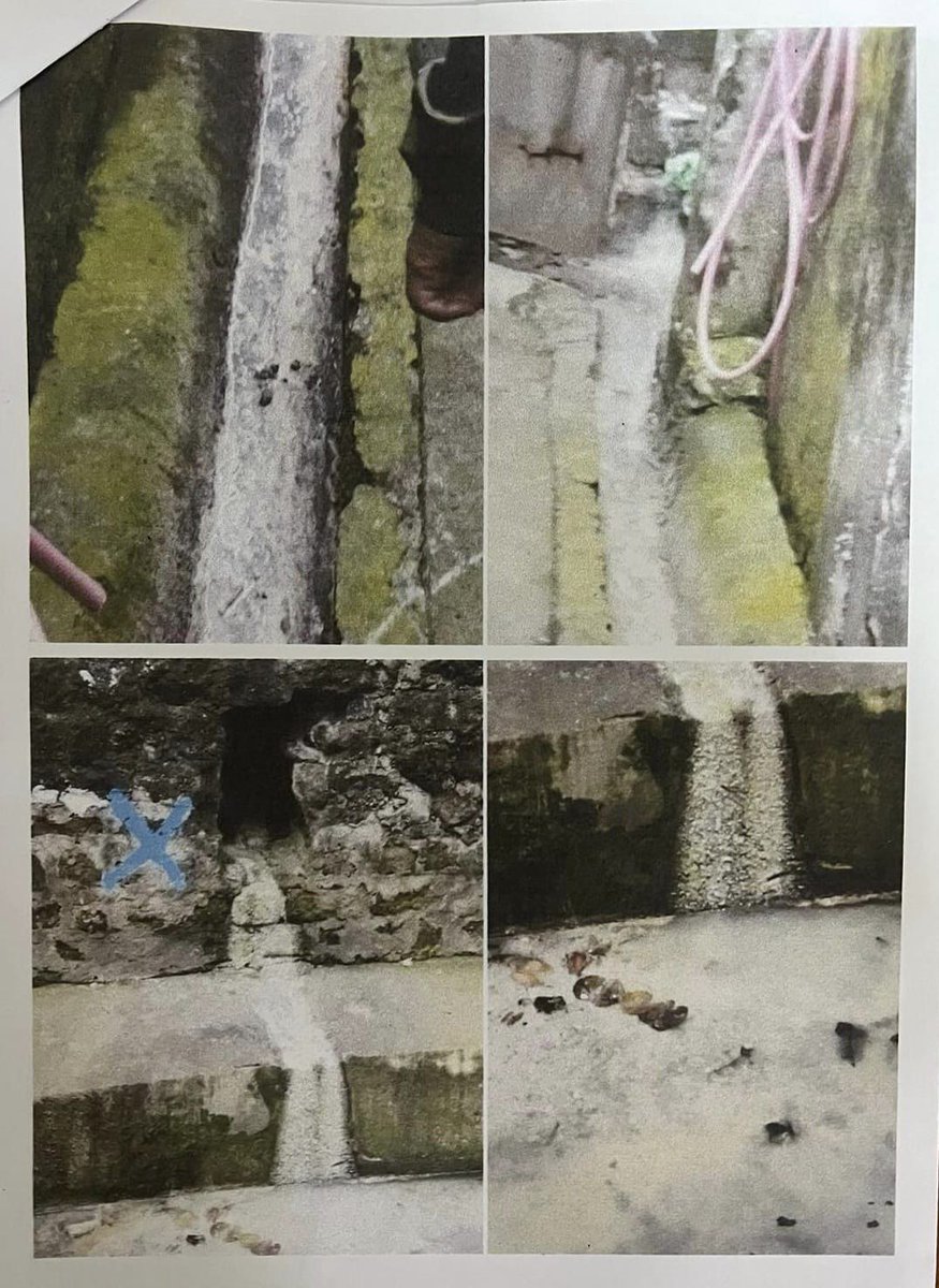 News5PH's tweet photo. Ipinasara ni Pasig City Mayor Vico Sotto ang branch ng isang fast food restaurant sa lungsod, January 12.

"Grabe 'yung kapal ng sebo, waste water nila diretso sa Parian Creek. Wala ring environmental permit to operate," paliwanag ng alkalde. #News5

📷: Vico Sotto https://t.co/QE4DVxmx5k