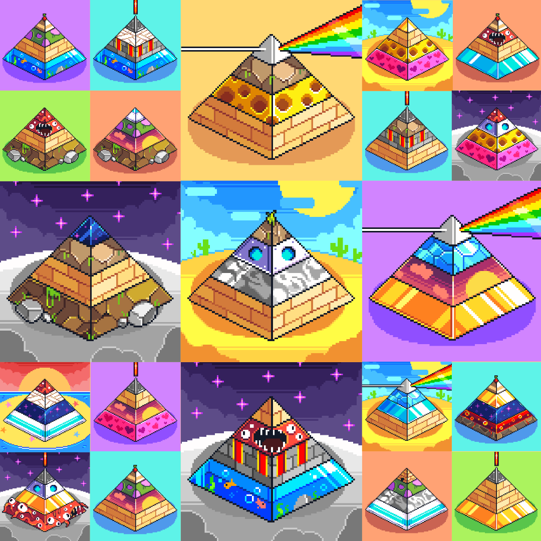 ⚡️PUBLIC MINT IS LIVE AT pyramidscollective.com⚡️