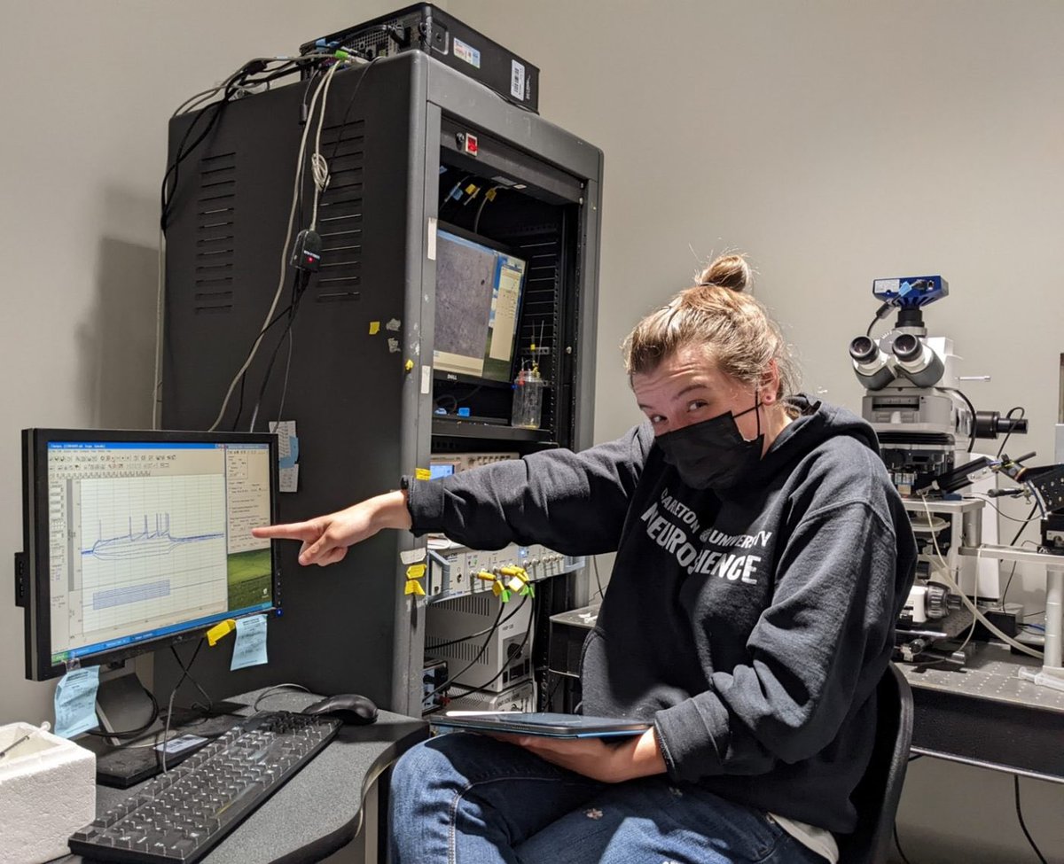 Carleton Science (@carletonscience) on Twitter photo Why would your brain tell you to eat… when you’re not even hungry?
🧠 〰️🤤 …🤔?
Neuroscience Prof. Melissa Chee and students in <a href="/thecheelab/">Melissa Chee</a> are determined to find the root cause.
Here’s what they know so far: newsroom.carleton.ca/story/chee-lab… Why would your brain tell you to eat… when you’re not even hungry?
🧠 〰️🤤 …🤔?
Neuroscience Prof. Melissa Chee and students in <a href="/thecheelab/">Melissa Chee</a> are determined to find the root cause.
Here’s what they know so far: newsroom.carleton.ca/story/chee-lab…