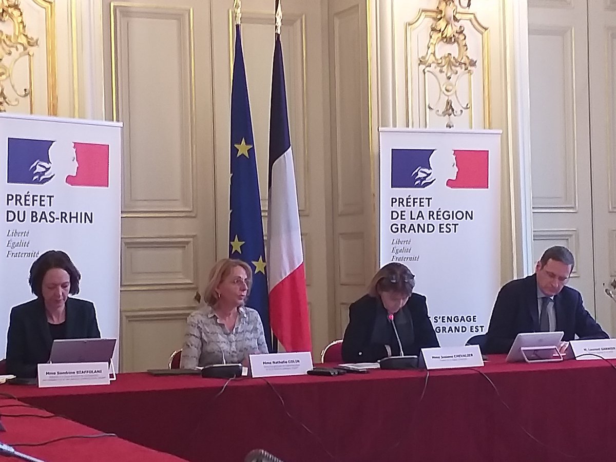 IRAdeMetz's tweet photo. L'@irademetz participe aux travaux du comité local de l'emploi public organisé par la #PFRH et présidé par madame la préfète de région @Prefet67 en présence de Nathalie Colin, directrice générale de la fonction publique @dgafp.
#ressourceshumaines #emploipublic #fonctionpublique https://t.co/RYZpP5hebK