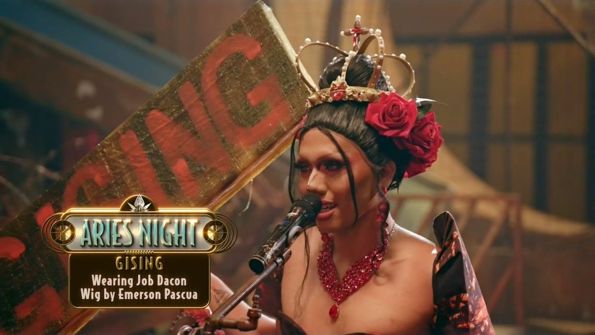 Your really end it high and strong!✨️ To the 1st themewear where I become a fan to the latest- ICONIC, POWER, VOICE!  I will always be #TeamAriesNight 
@AriesNight_
#DragDenPinoyPageant
