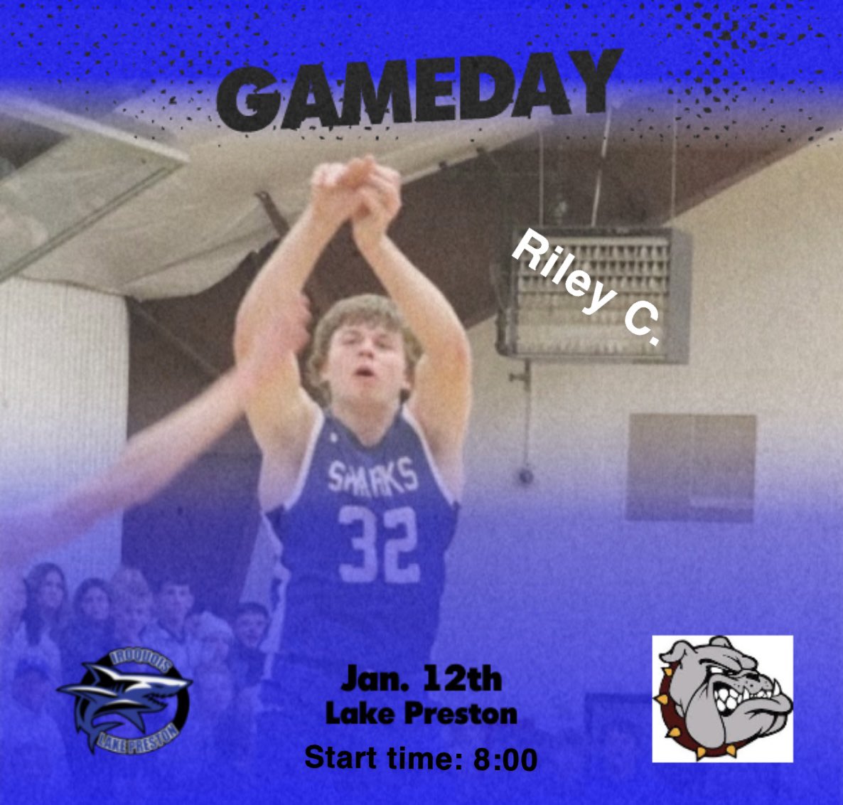 Game day! Sharks vs. Bulldogs