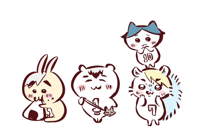 原稿につかれてよく分からないものを描き始めたよ⎝。⌓°⎞ 