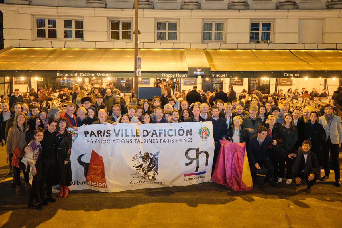 #Ouialacorrida !

#Paris ville d’Aficion ❤️‍🔥