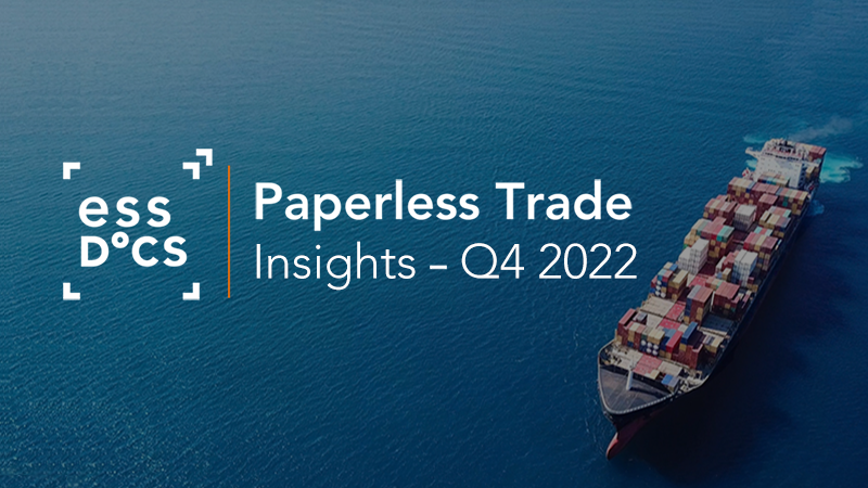 ICEDigitalTrade's tweet photo. In our latest issue: Key themes that shaped #trade &amp; #tradefinance in 2022, #digitaltrade #policy reforms promise to spur huge economic #growth, industry calls to accelerate #eBL use + more! ->https://t.co/qSFc7Uxafj<-
#insights #news #paperlesstrade #digitization #eDocs https://t.co/lpxiaG8W2q