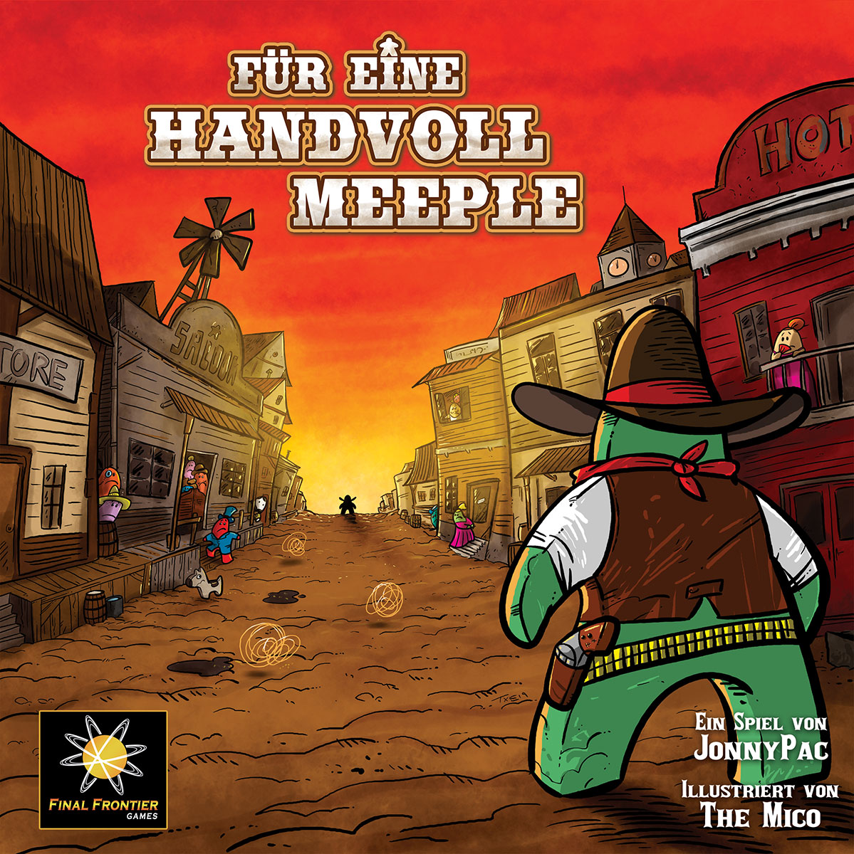 Asmo_dee's tweet photo. 🤠 Bereit für den Showdown? FÜR EINE HANDVOLL MEEPLE erscheint im Q1 '23. Im Worker-Placement Spiel von #finalfrontiergames bringt ihr mit euren Outlaws die Stadt in Aufruhr. Wer die meisten Punkte hat, gewinnt. 💰
Bestellt es in Kürze vor!
Mehr dazu: https://t.co/XtN3ItW5ih https://t.co/WQYotsFroJ