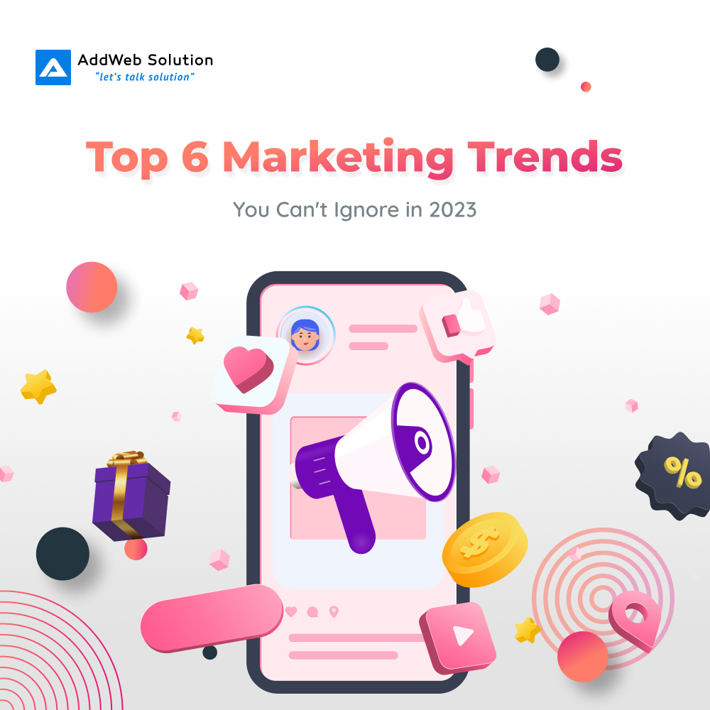 AddWebSolution's tweet image. Every business today competes in a rapidly changing landscape, &amp;amp; marketers must constantly evolve their strategies and tactics to stay one step ahead. Here we shared some marketing trends that will help you to grow your business in 2023. 
#letstalksolution addwebsolution.com/digital-market…