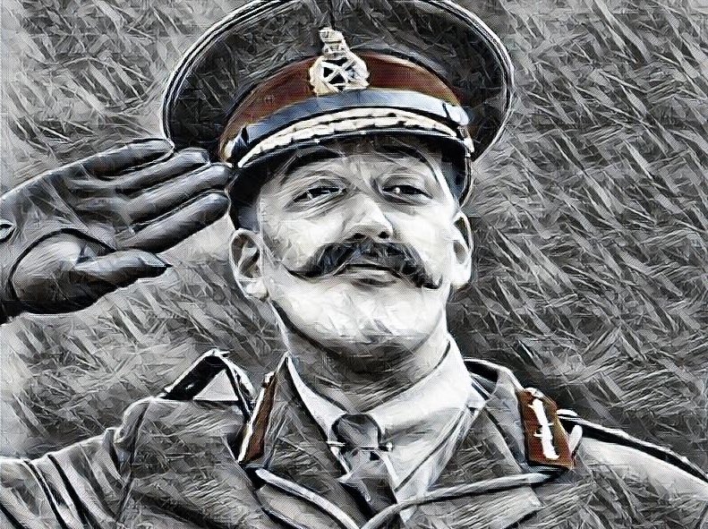 “Captain Darling and I will be behind you.”
“About 35 miles behind you.”
#Blackadder