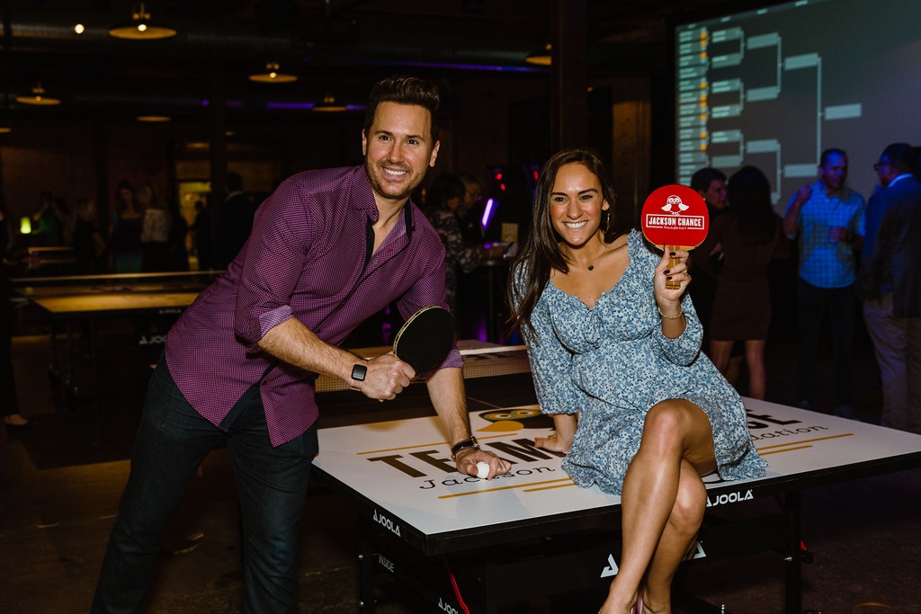 #ThrowbackThursday to our 2022 Ping Pong Ball. 

We're so excited to host this beloved event again this fall. Who are you most looking forward to competing against this year? Tag your favorite opponent below!

Stay tuned for event updates.