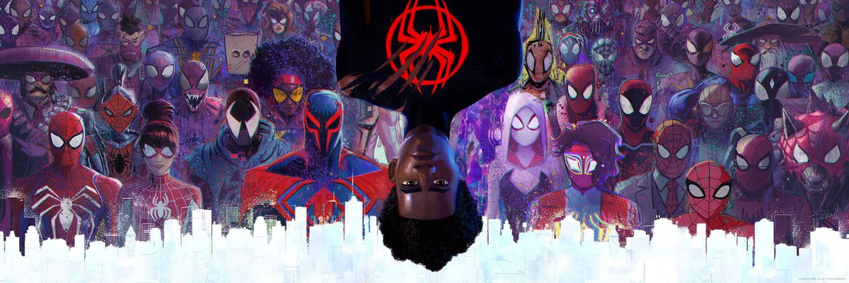 RT @comfortmorales: another version of the spider-man: across the spider-verse poster with more spiders! https://t.co/Mh5J5Gl0Tn