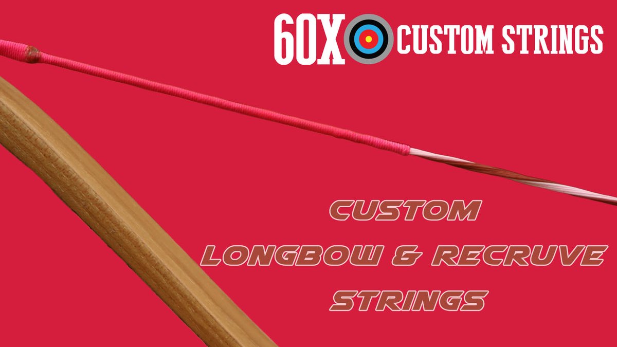60XCustomString's tweet photo. We can help you find the perfect bowstring replacement for your longbow or recurve bow to ensure better performance and capabilities.๐น
https://t.co/dmgMr5yQxz
#60xcustomstrings #60x #bowstrings #custombowstrings #bow #archery #longbowstrings #recurvebowstrings #handbuilt #60x https://t.co/9VpKzsqino