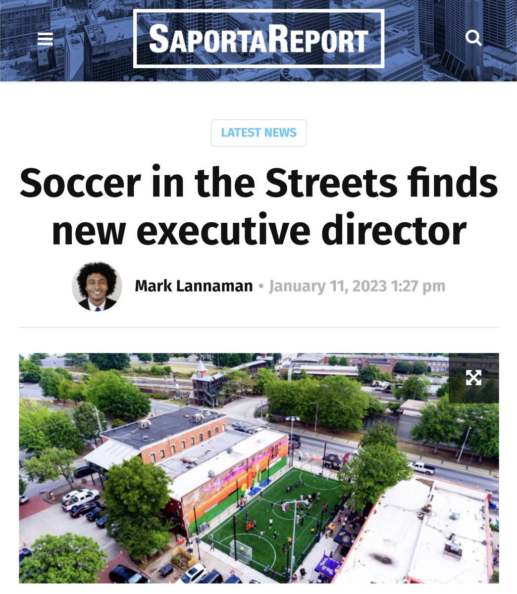 Soccer in the Streets (@soccerstreets) on Twitter photo And the greetings continue!! <a href="/SaportaReport/">SaportaReport</a> journalist <a href="/MarkLannNews/">Mark Lannaman</a> just published a wonderful piece announcing Elijah's arrival at Soccer in the Streets check it out @ hubs.ly/Q01xPpjc0 And the greetings continue!! <a href="/SaportaReport/">SaportaReport</a> journalist <a href="/MarkLannNews/">Mark Lannaman</a> just published a wonderful piece announcing Elijah's arrival at Soccer in the Streets check it out @ hubs.ly/Q01xPpjc0