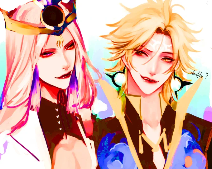 バキバキ #絵を彩度100にすると超派手 