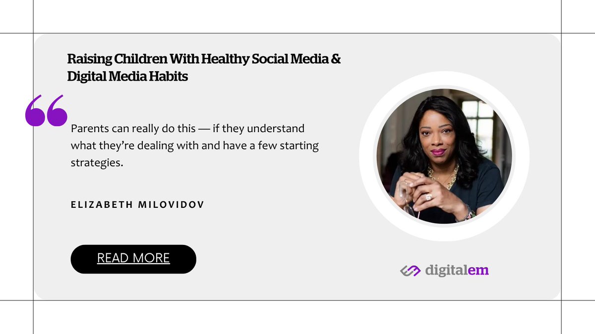 I felt privileged to be interviewed by Rebellious Intl. CEO Maria Angelova. Please check out this article on raising #children with healthy #socialmedia and digital media habits. Enjoy! bit.ly/3QvwqBv 🫶 #digitalparenting #digitalwellness #OnlineSafety