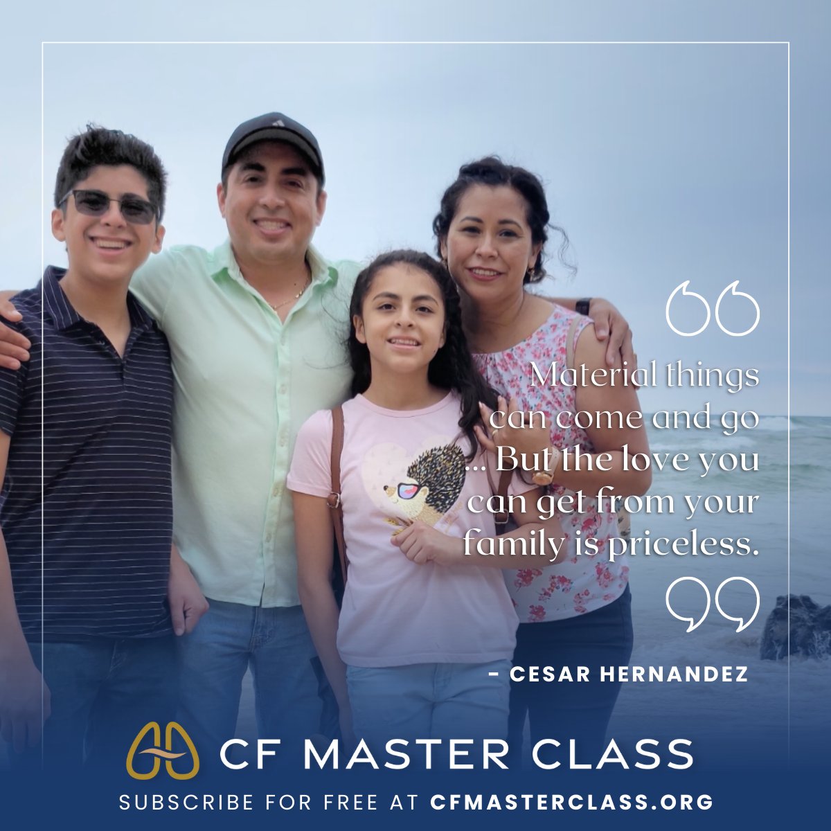RoadmapToCF's tweet photo. In our #CFMasterClass series, Cesar & Nora Hernandez speak on the challenge of finding info about CF in their native language of #Spanish.
Learn more about their family's story by subscribing for FREE at https://t.co/cixTsWBG4X!
Made possible w/ support from @CF_Foundation. https://t.co/D11ToT3NVW