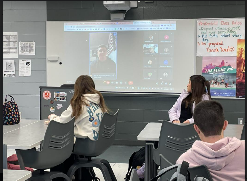 MrsGrafTechEdu's tweet photo. Yesterday, PACK students interviewed Tyler Taktak, WC alumni and current student at Morehead State University, about his college transition and experiences being a student/athlete. https://t.co/QgPJiW4ugx