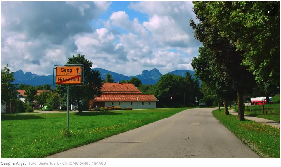 Wenn man ganz genau hinschaut, kann man in einem Kilometer bestimmt auch irgendwo Seeg erkennen.