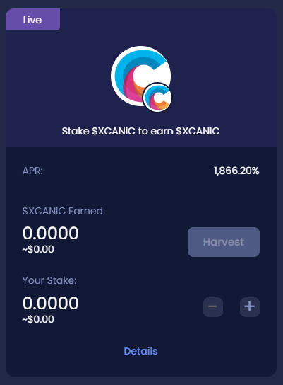 icto_app's tweet photo. $XCANIC Staking Pool is now live on @ICPSwap
Stake your $XCANIC tokens and earn great rewards, this pool offers passive with no fee and you can unstake at anytime.
Stake now 👉 https://t.co/UCVtErGIOT
#DFINITY #ICToken #ICPSwap #XCANIC #CanisterApp https://t.co/PFzkM5rzjO