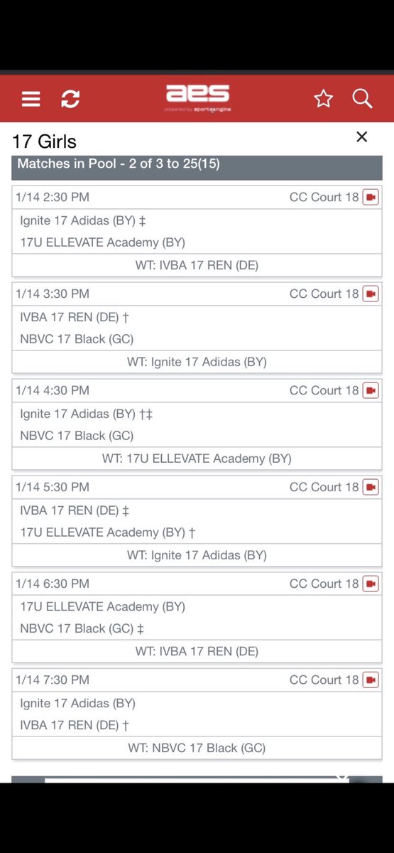 Can’t wait for the first tournament of the season! Playing in the #NewOrleansBlastOff at 3:30, 5:30, &amp; 7:30 on Court 18 <a href="/Infinity_VBA/">Infinity Volleyball Academy</a>