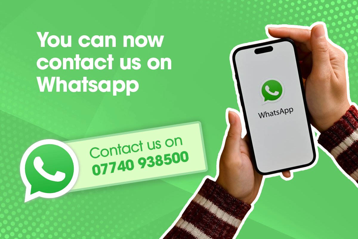 Put this number in your phone, and contact us anytime via whatsapp ...