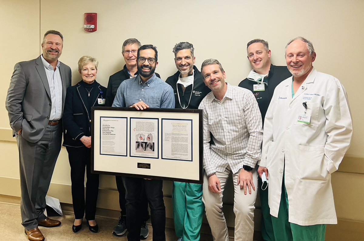 Well deserved <a href="/AnishAminEP/">Anish Amin</a> on your work hard work enrolling and implanting the first-of-its kind extravascular defibrillator @ohiohealth and publication in <a href="/NEJM/">NEJM</a>.