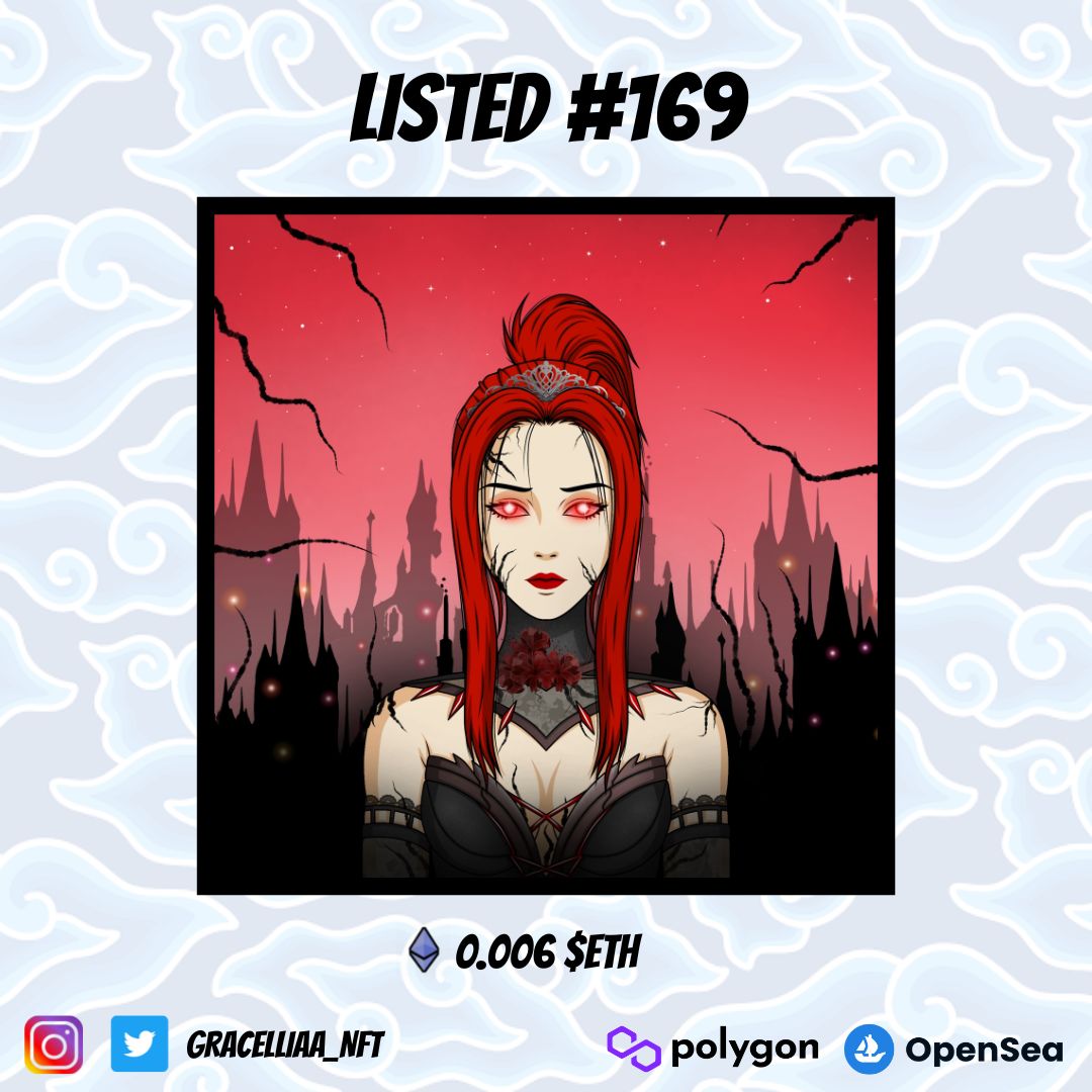 gracelliaa_nft's tweet photo. NEW DROPS! Gracellia #169 Grade A (Common)
Now Available on @opensea

https://t.co/Ob8GZYuHTT

Top Holder
@DirtyPixelNFT (16 items)
@RadchenkoMatt (10 items)
@GhostwareNFT (9 item)
@KolorlesssKing (7 items)

#NFTs #NFTCommunity #nftcollector  #opensea #VERTICALNFT https://t.co/6JEWTioF7O
