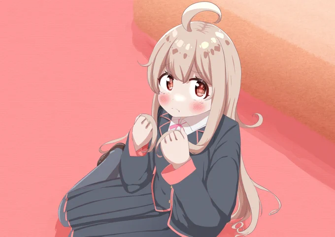みはりお姉ちゃん…髪の毛わしゃわしゃだからすいて?#お兄ちゃんはおしまい #おにまい 