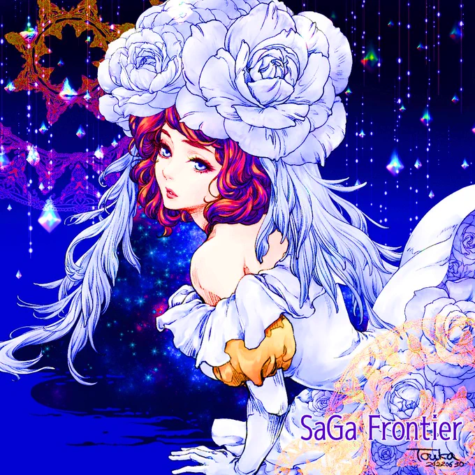 カラー集めてきてやってみたら版権すごい色だ・・・ドラマはあまり派手にならなかった。#絵を彩度100にすると超派手 