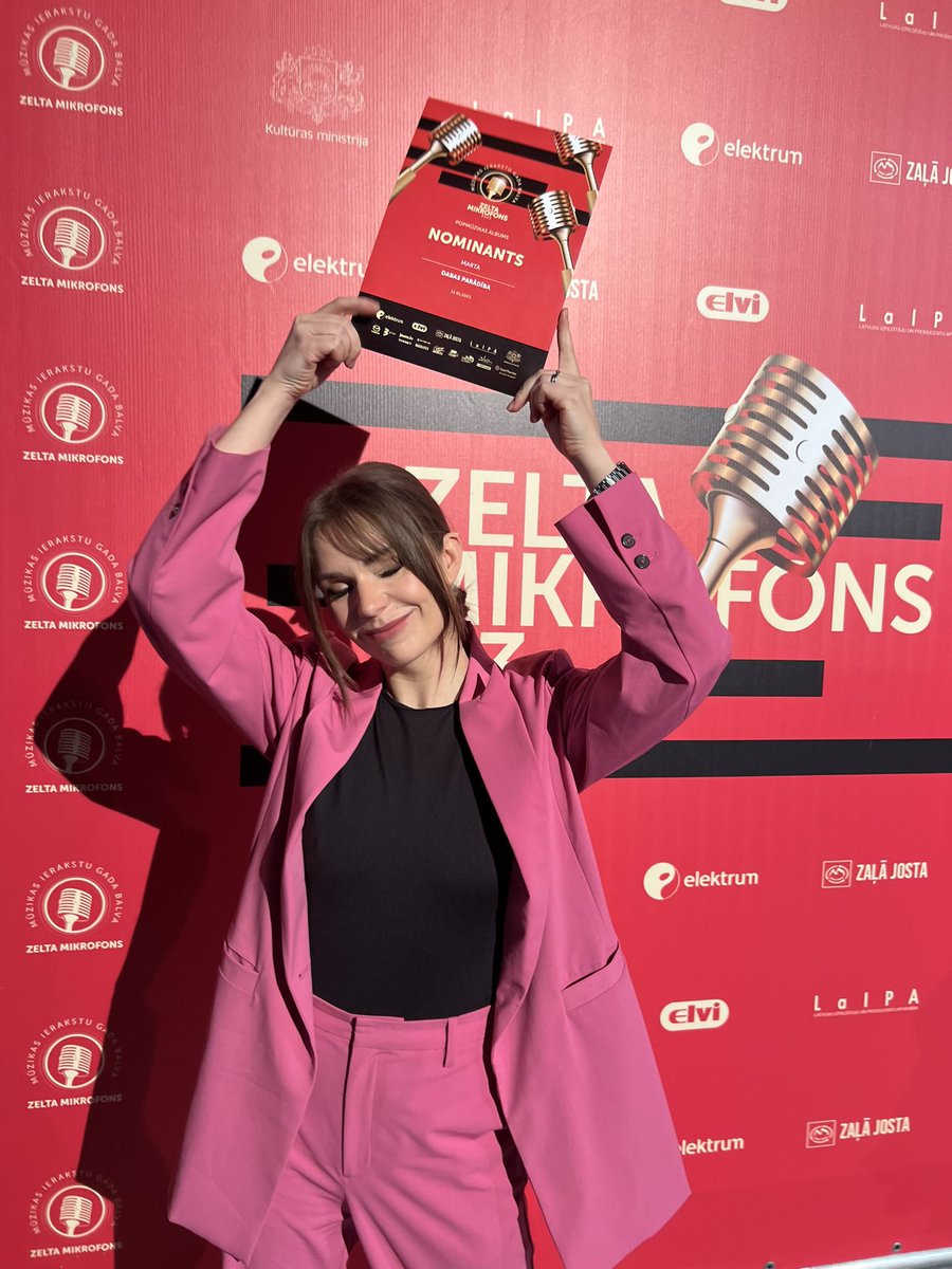 martagrigale's tweet image. KO LAI SAKA?! Prieks un pagodinājums saņemt šādu novērtējumu! Man tas daudz nozīmē. 

Es ļoti mīlu mūziku.