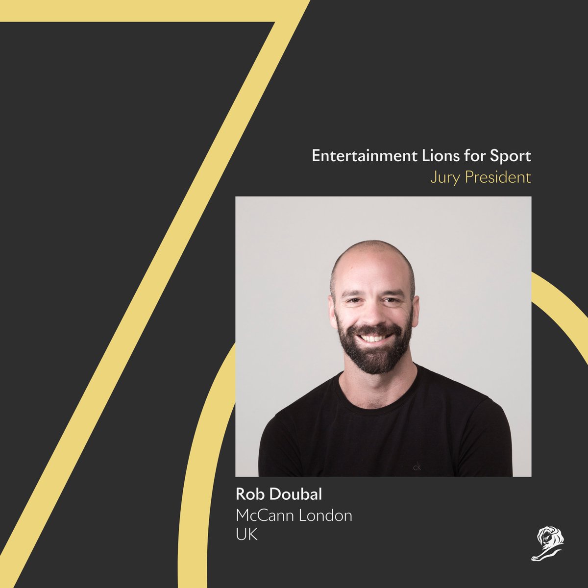 We’re beyond pleased to announce that our superstar Co-President and joint Chief Creative Officer, Rob Doubal, has been selected as the Jury President for "Entertainment Lions for Sport" at the Cannes Lions festival this year. Well done Rob!

#TruthWellTold #CannesLions2023