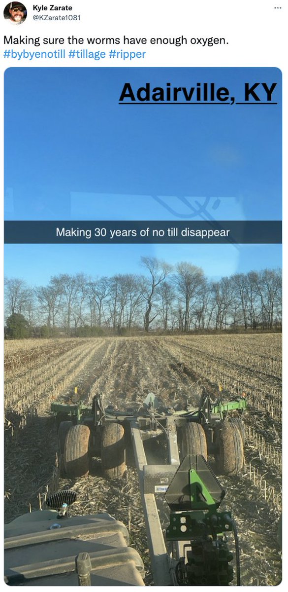 FarmTank's tweet photo. FarmTank Tweet of the Day!
Congrats to @MarshlandGarden @KZarate1081 @ParkerLazenby3 and @TheWittyFarmer for being featured in @KevinVanTrump report!
#FarmTank #VTR #Corn #Agriculture #Soybean #AgTwitter #wheat #harvest22 #harvest2022 https://t.co/B3Qkly48Gy