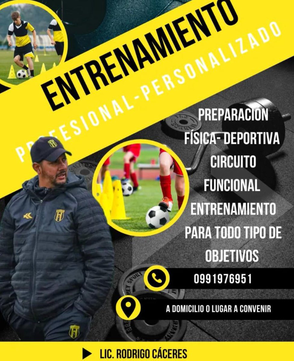 rcacerespf's tweet photo. ●Habilitado
●Consulta planes 
#Entrenamiento 
#profesional 
#circuitofuncional
#Preparacionfisca https://t.co/QKCzAfm2yY