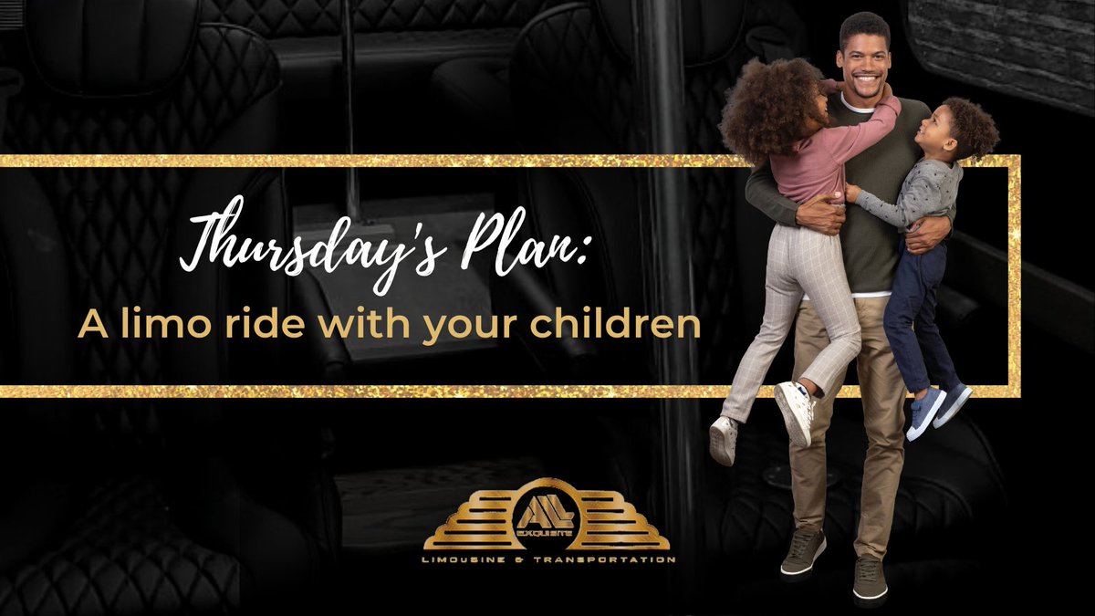 Make the best memories for your sons and daughters in the future by dedicating quality time to them.

How about a limousine ride to share with the family?

Travel with us: DM us for more info! 📩 

 #limorental #thursdayplan
