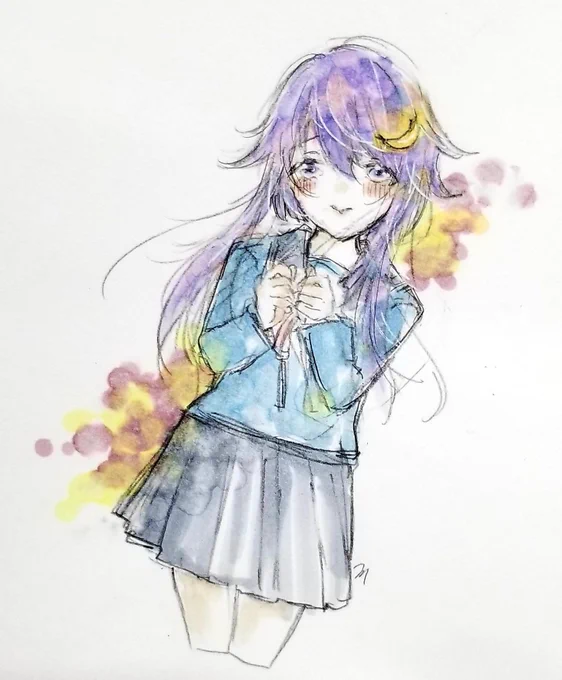弥生ちゃん#艦これ版深夜の真剣お絵描き60分一本勝負#艦これ版真剣お絵描き60分一本勝負_20230112 
