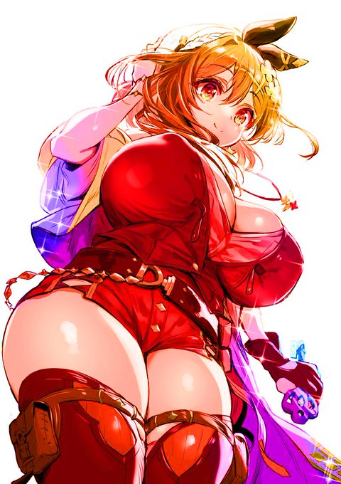 #絵を彩度100にすると超派手 
赤い! 