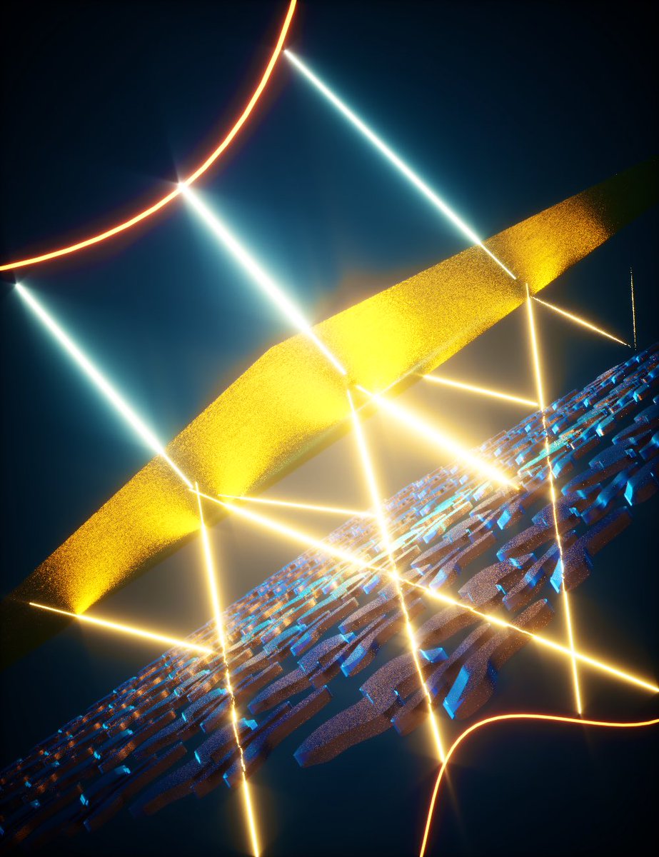 AndreaCordaro2's tweet photo. Ciao #AcademicTwitter! I’m thrilled to share our new paper on optical analog processing with metasurfaces. 
We coupled an inverse designed Si metagrating to a feedback semitransparent mirror to solve Fredholm integral equations. Just out in @NatureNano. 

https://t.co/mk0VeGNp5R https://t.co/m5mkubWk5G