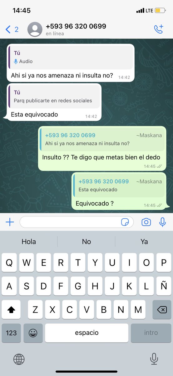 Y a pesar de decirle que marquen bien continúan <a href="/DEFENSORIAEC/">Defensoría del Pueblo de Ecuador</a> se hacen pasar por un tal maskana ??? <a href="/PoliciaEcuador/">Policía Ecuador</a>