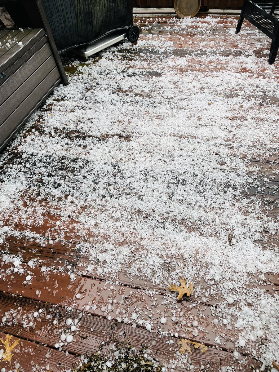 brentdriver's tweet photo. @NashSevereWx From dimes up to ping-pong balls in Nippers Corner https://t.co/a8naKtqT4M