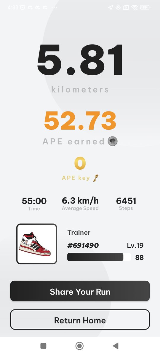 hieNFTgames's tweet image. 真夜中ウォーキン🦇
#APEmove 138日目
#Gritti 33日目
#HibikiRun 2日目
暖かくなってきたと思って油断した…
耳が…耳が痛ぁい！！