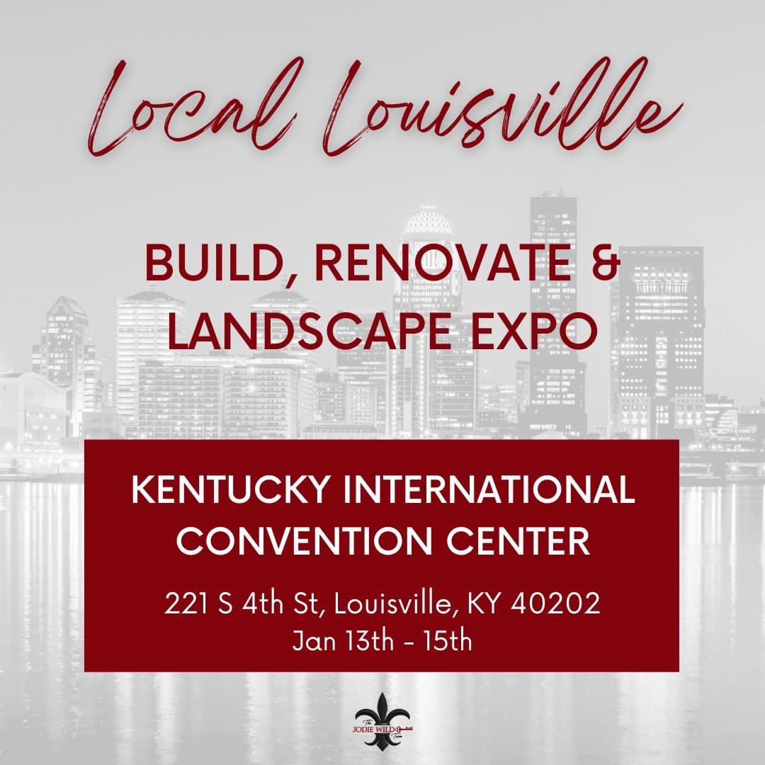 Looking for some inspiration to improve and update your home? Check out the Build, Renovate & Landscape Expo this weekend!

➡️ Details: bit.ly/LouisvilleBuil…

#louisvilleevents #homeimprovementideas #designinspiration #landscaping #homeownership #thejodiewildteam
