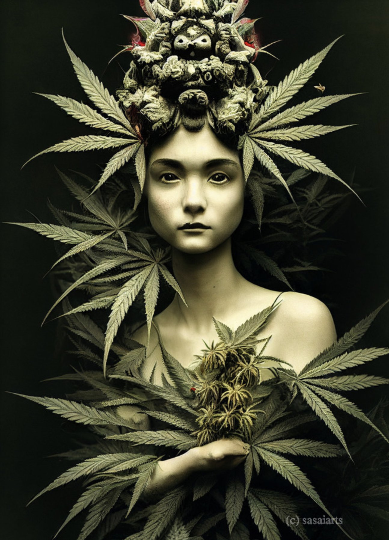 weed and girls wallpaper